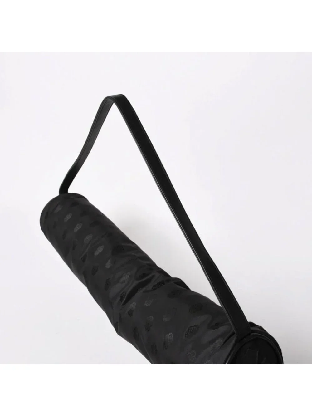 Chrome Hearts Chromehearts Yoga Mat Case Cross Patch Dagger Leather Nylon Black